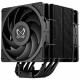 SCYTHE - Scythe Mugen 6 Dual Fan Black Edition Procesador Ventilador 12 cm Negro 1 pieza(s) - SCMG-6000DBE